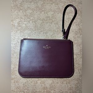 Kate spade leather wristlet